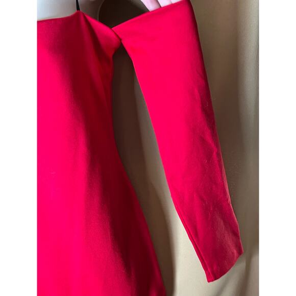 Amanda Uprichard Red Nicolette Dress M - Picture 7 of 12